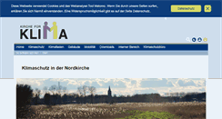Desktop Screenshot of kirchefuerklima.de